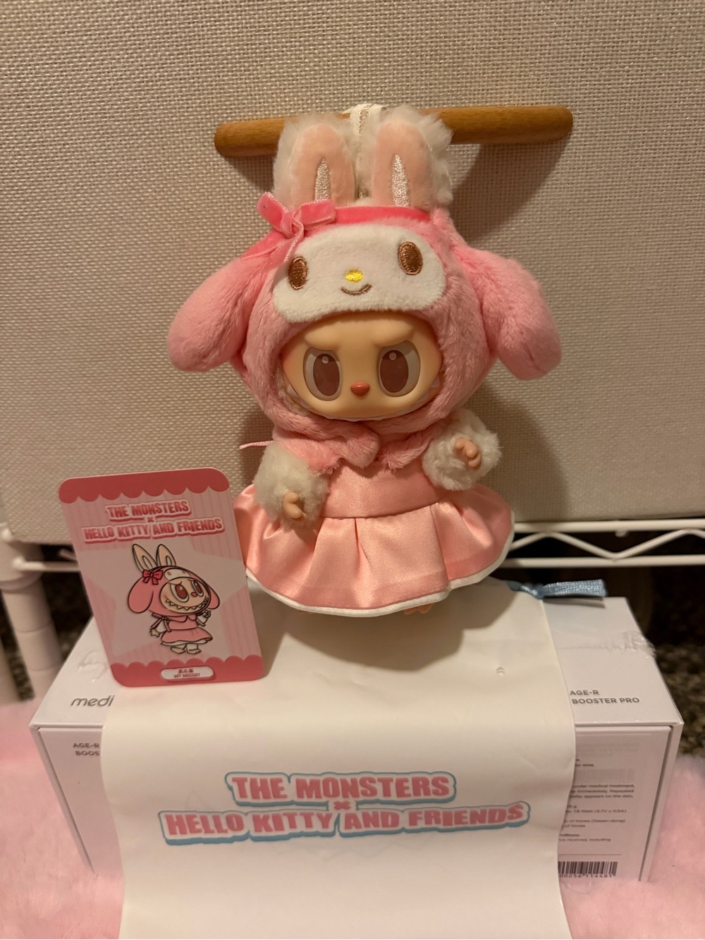 Hello Kitty & Friends Pink Bunny Costume Plush Doll